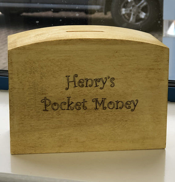 Engraved Money Box