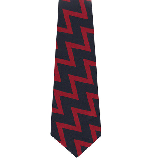 Royal Artillery Zig Zag Polyester Tie