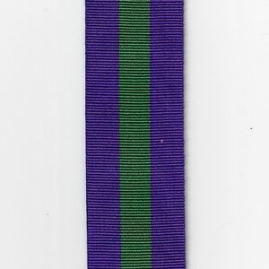 General Service Medal Ribbon 1918 - 1962