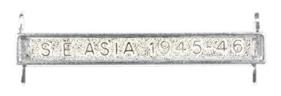 S.E. Asia 1945-46 Full Size Clasp