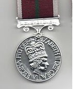 UDR Long service Full Size Medal