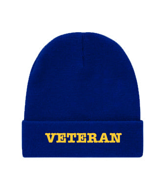 Veteran Embroidered Beanie Hat