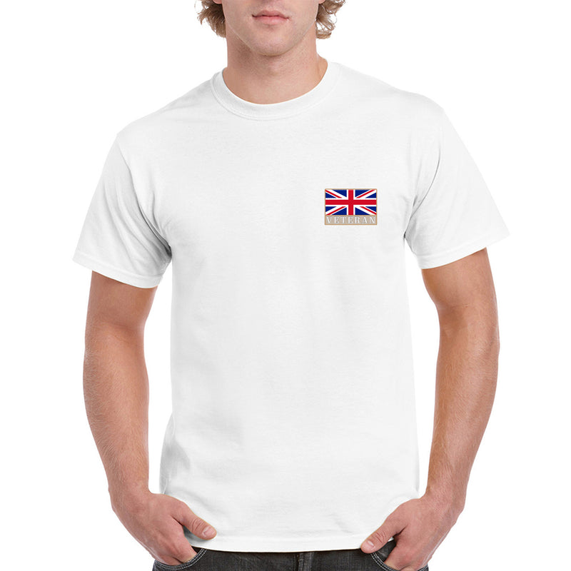 Heavyweight Embroidered Veterans T Shirt